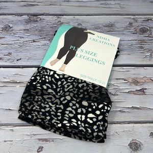 🆕Brand New Woman’s Plus Size Leggings Super Soft W/Stretch Size 12-22